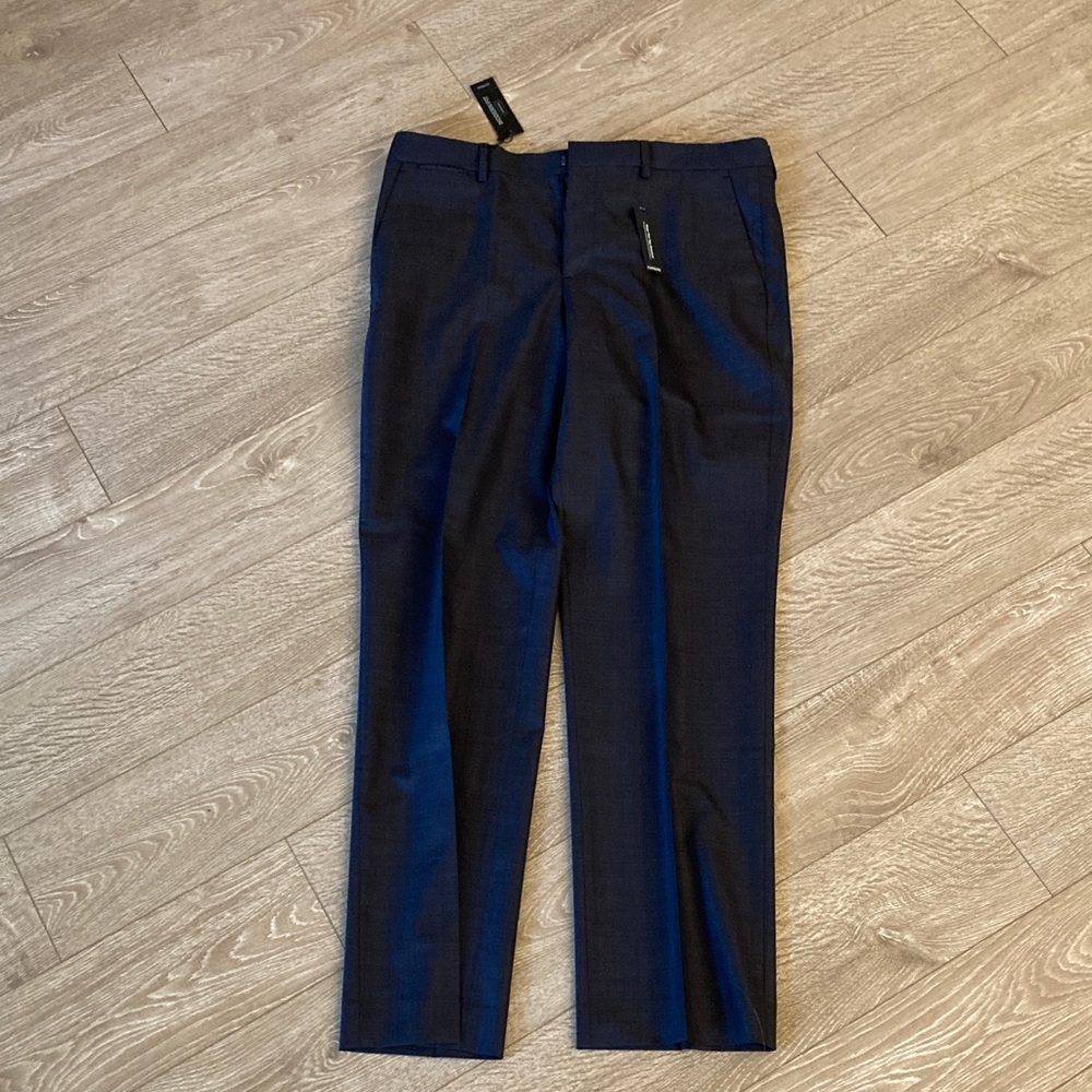 Express Men's Grey Dress Pants